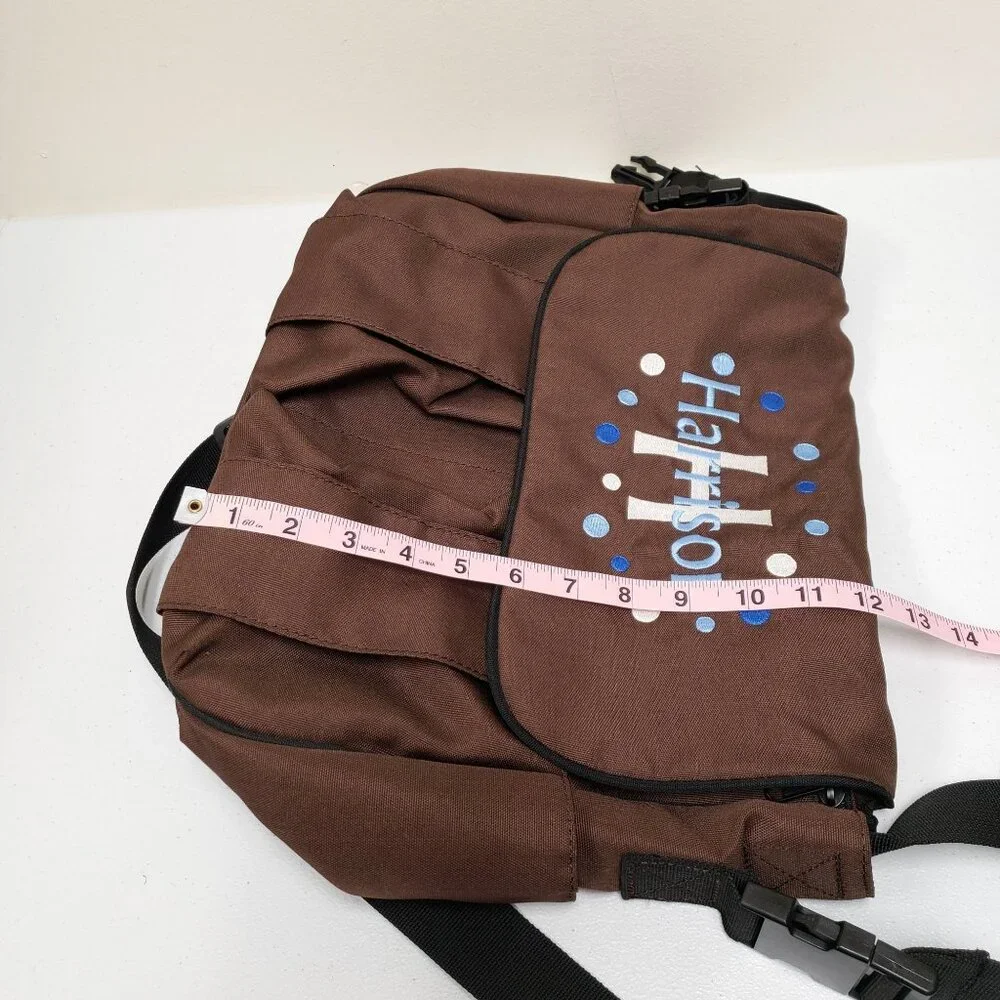 Precious Cargo Baby Boy Embroidered Name Harrison Diaper Bag NWOT